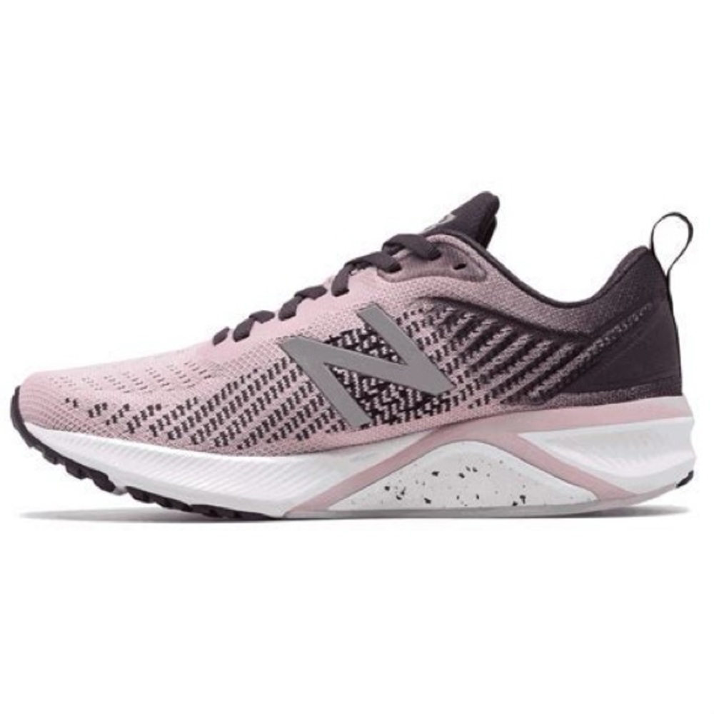 New Balance Pink and Gray Athletic Shoes with Sleek Design, only worn once - Picture 2 of 6